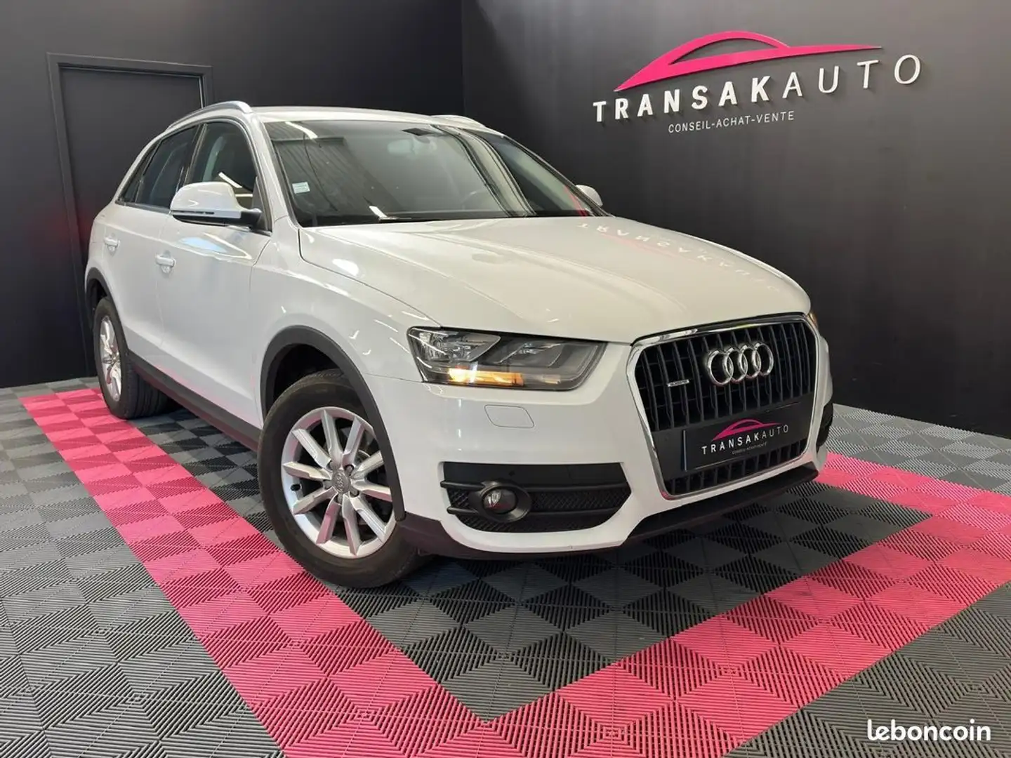 Audi Q3 2.0 TDI 140ch Quattro Ambition Luxe S Tronic 7 ORI Blanc - 1