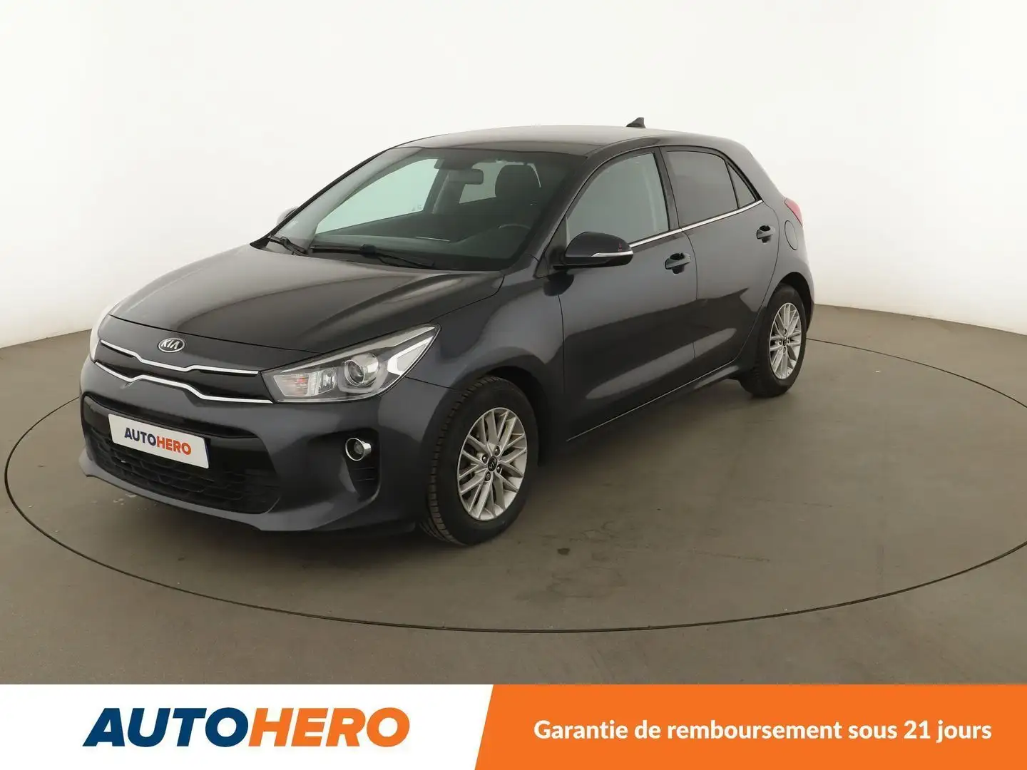 Kia Rio 1.0 T-GDi ISG Design Gris - 1