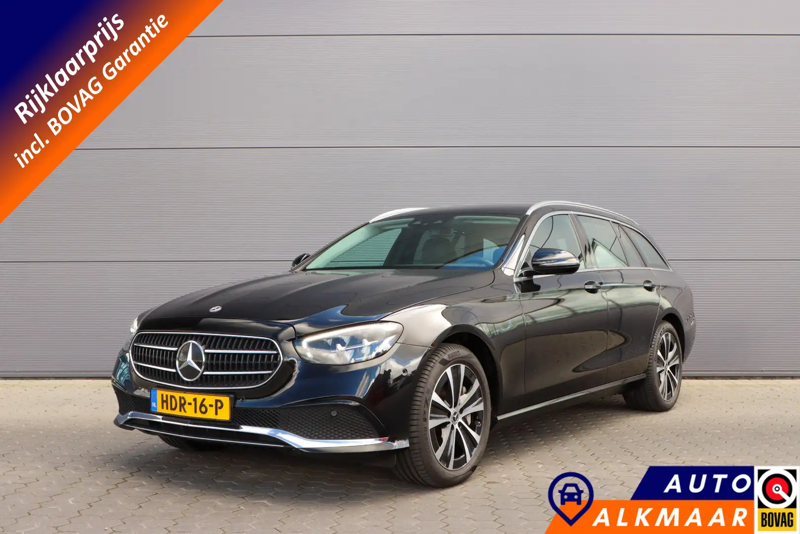 Mercedes-Benz E 300 Estate de 4MATIC Avantgarde | PHEV |  Rijklaarprij Zwart - 1