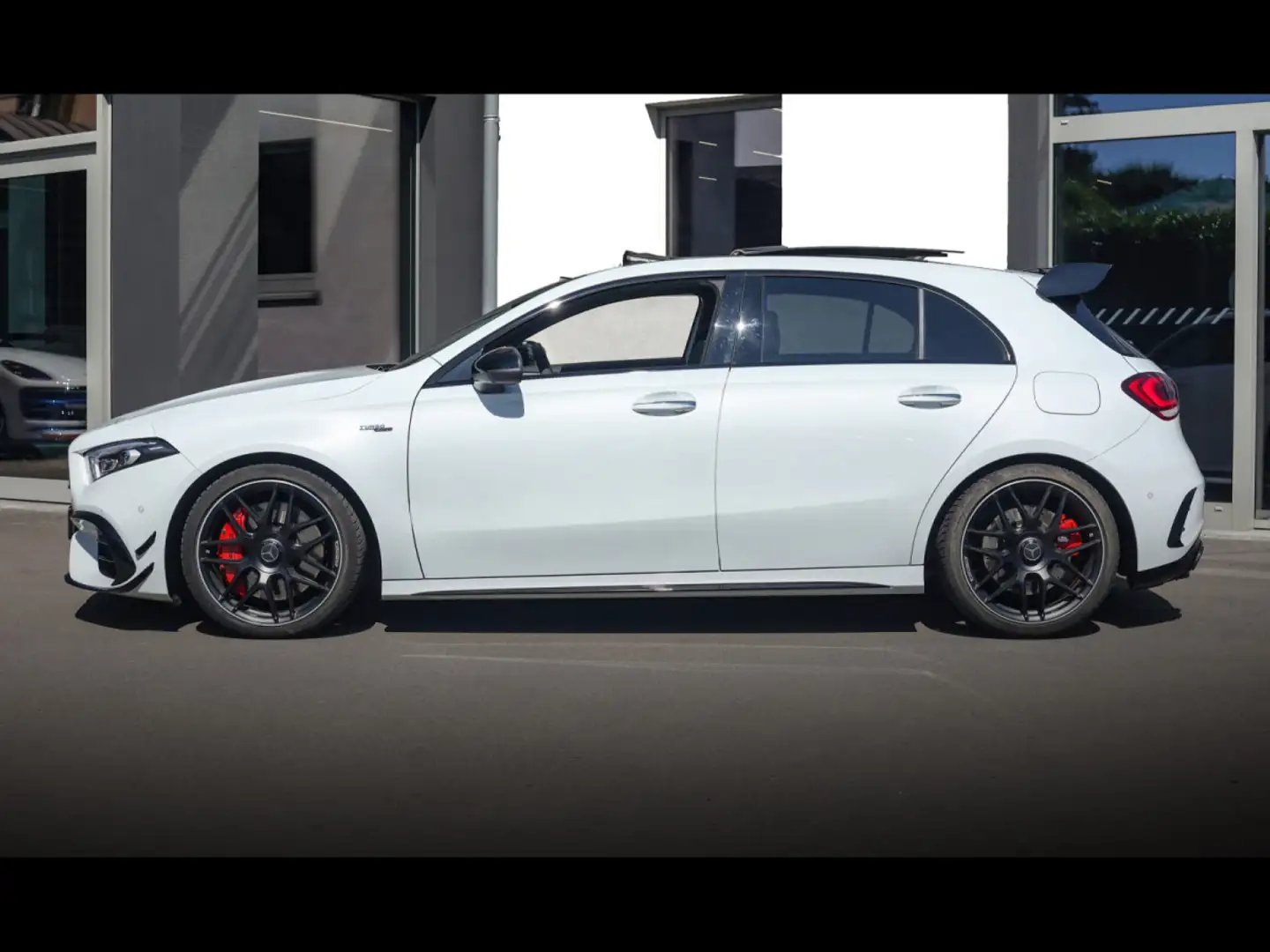 Mercedes-Benz A 45 AMG S AMG 4M AERO°NIGHT°360°BURM°PERF SITZE°ABGAS Blanc - 2