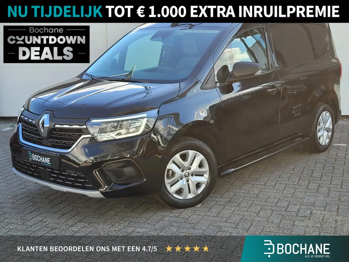 Renault Kangoo 1.5 Blue dCi 95 Luxe L1 | Sidebars | Navigatie | C Zwart - 1