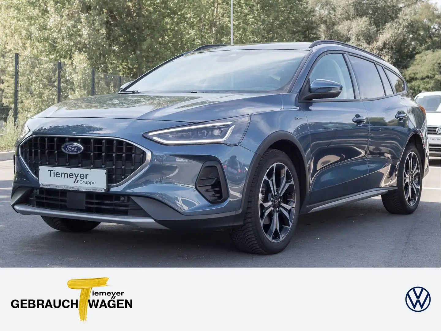 Ford Focus Turnier 1.0 VIGNALE LEDER NAVI PANO Blau - 1