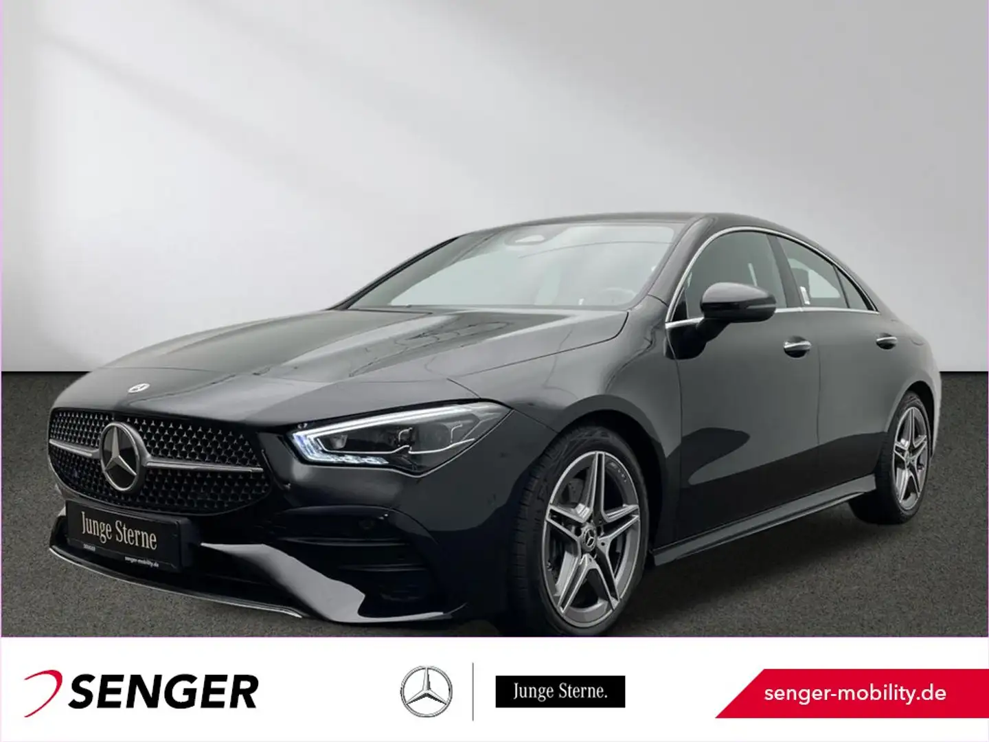 Mercedes-Benz CLA 200 d AMG Distronic Multibeam-LED MBUX AHK Zwart - 1