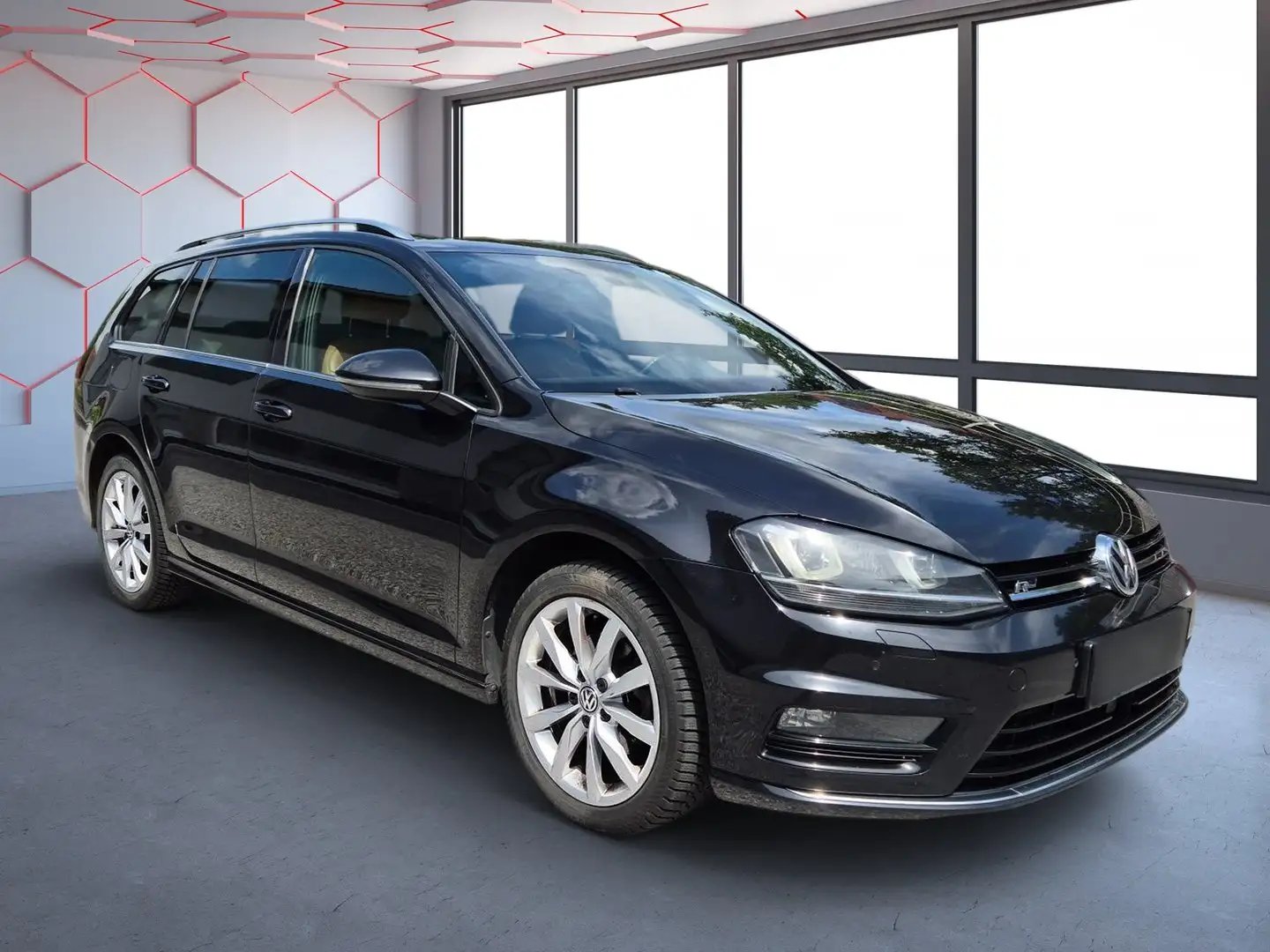 Volkswagen Golf Variant Highline TDI Schwarz - 2
