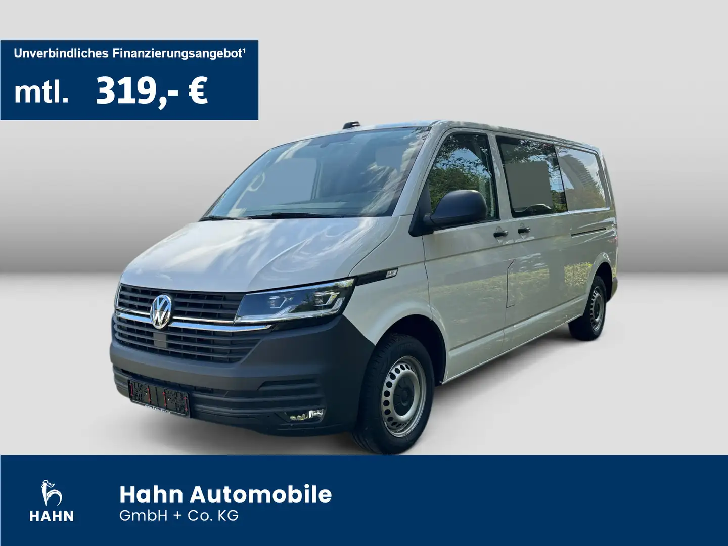 Volkswagen T6.1 Transporter lang LED Tempomat 2 Schiebetüre Blanc - 1