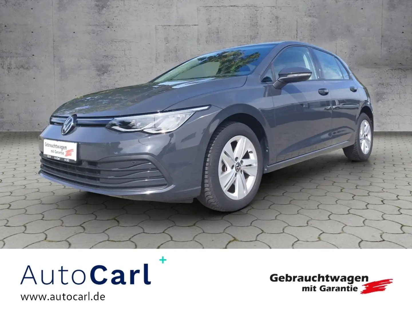 Volkswagen Golf VIII Life 1.5 eTSI DSG ACC/LED KLIMA LED ALU Grau - 1