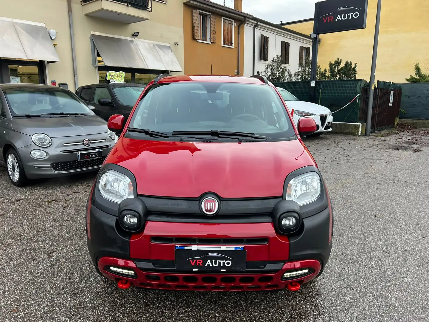 Fiat Panda CROSS1.0 firefly hybrid MY24 NEOPAT. PROMO FIN Rood - 2