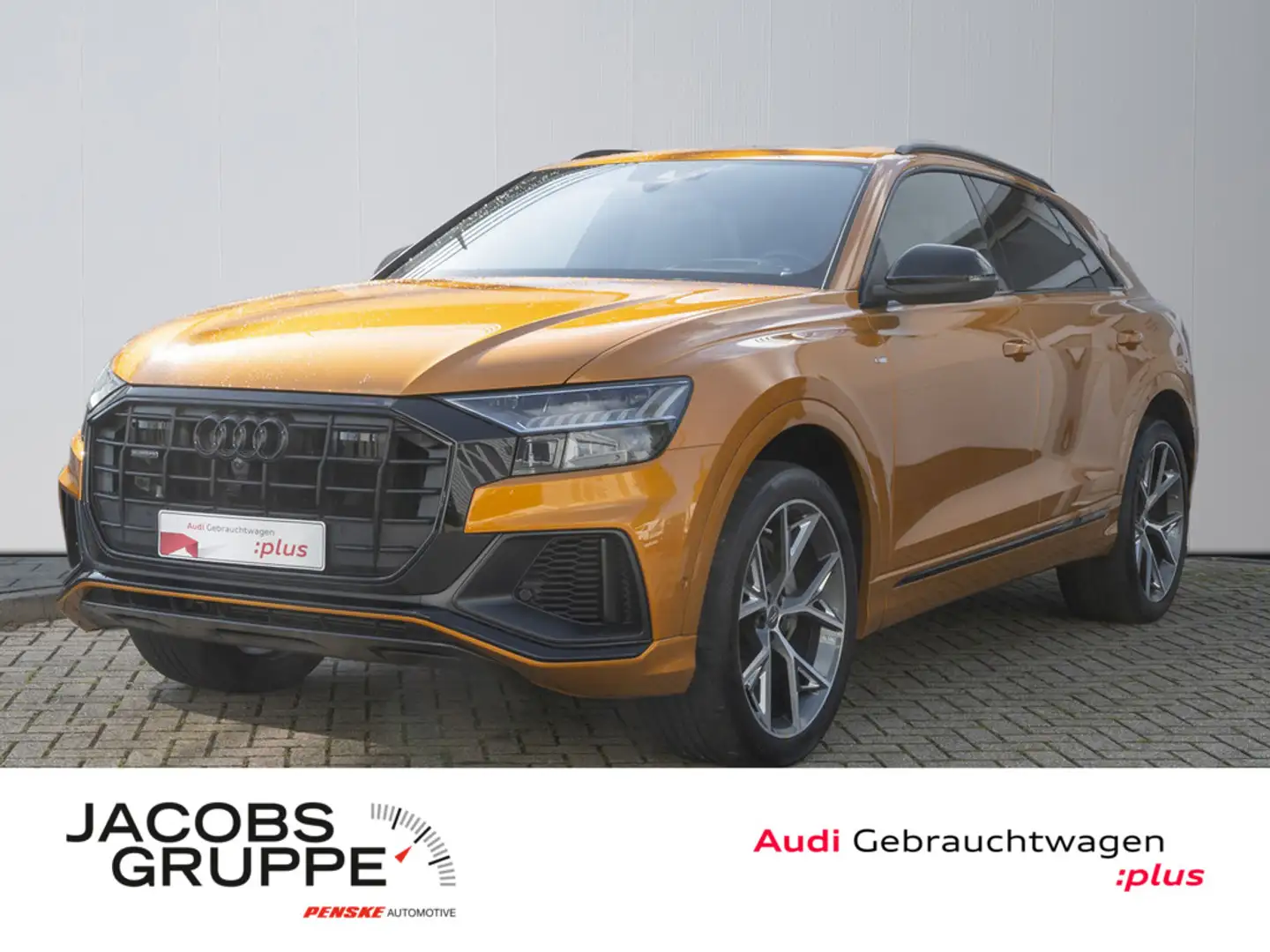 Audi Q8 50 TDI quattro*3xS line*B&O*AHK*Air*360°K*Pano*HuD Orange - 1