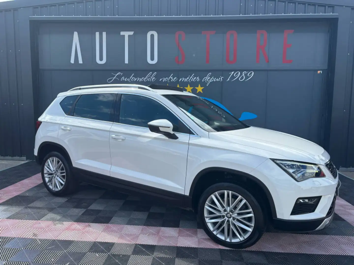 SEAT Ateca 1.4 ECOTSI 150CH ACT START\u0026STOP XCELLENCE DSG Blanc - 2