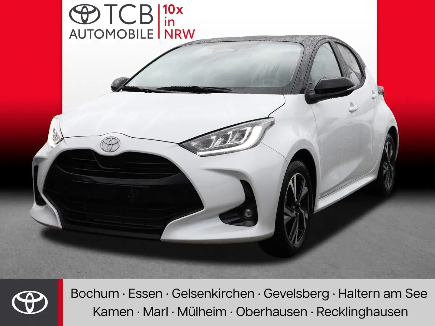 Toyota Yaris 1.5 Hybrid Black&White SHZ KLIMA Bianco - 1