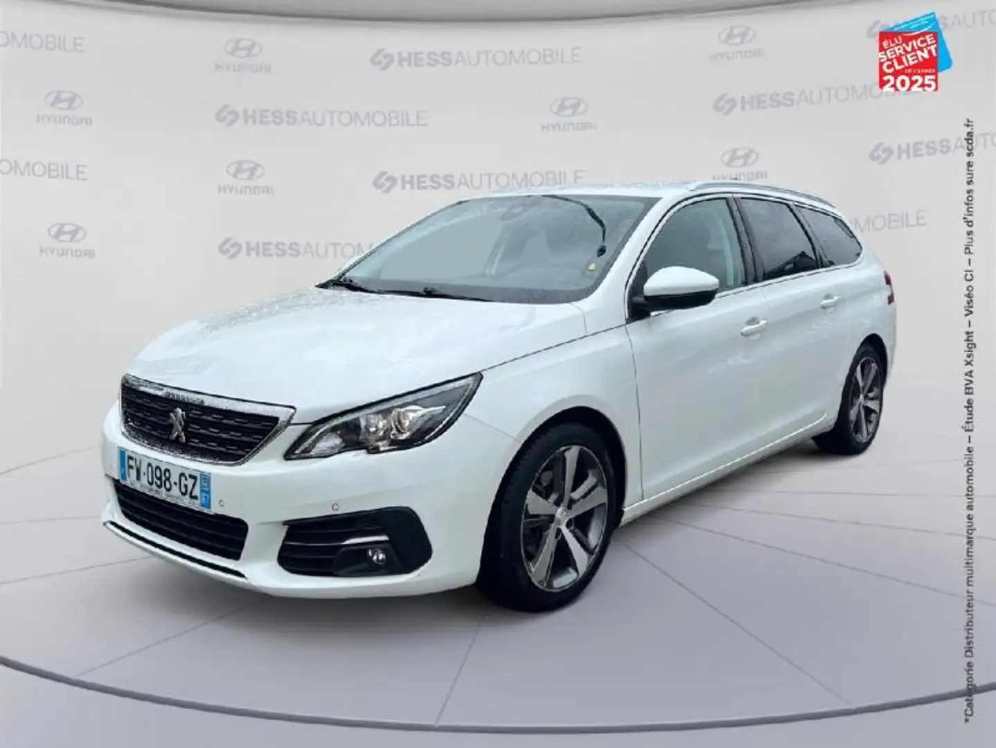 Peugeot 308 1.2 PureTech 130ch E6.3 S\u0026S Allure EAT8 Bianco - 1