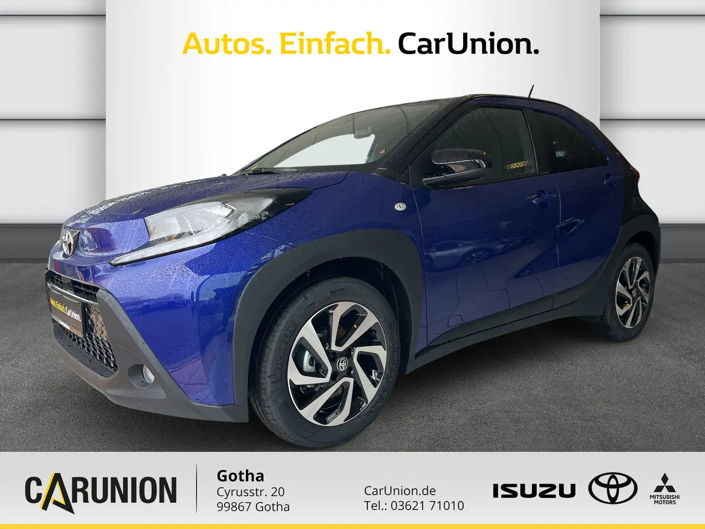Toyota Aygo Teamplayer LED/KAMERA/SITZH. Blau - 1