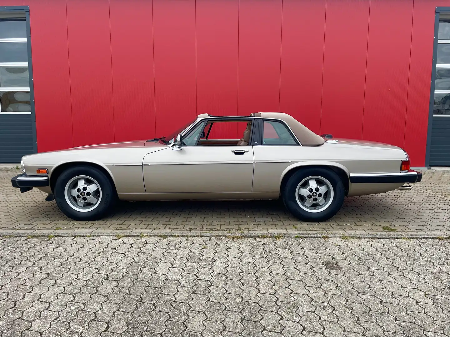 Jaguar XJS XJSC Targa Cabrio, 47.700 km, 3 Jahre Garantie Plateado - 2