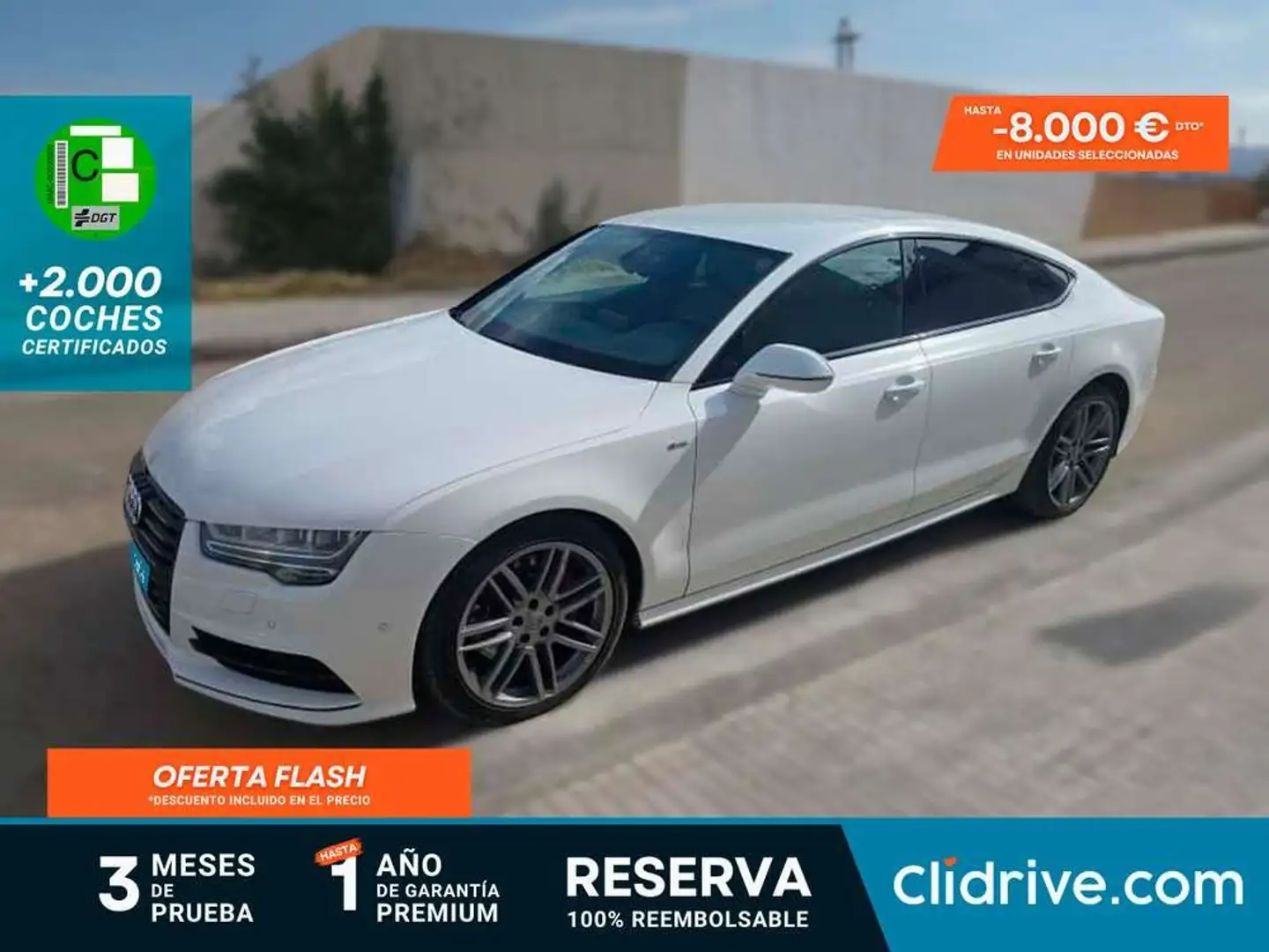Audi A7 Sportback 3.0TDI ultra S-Tronic Blanco - 1