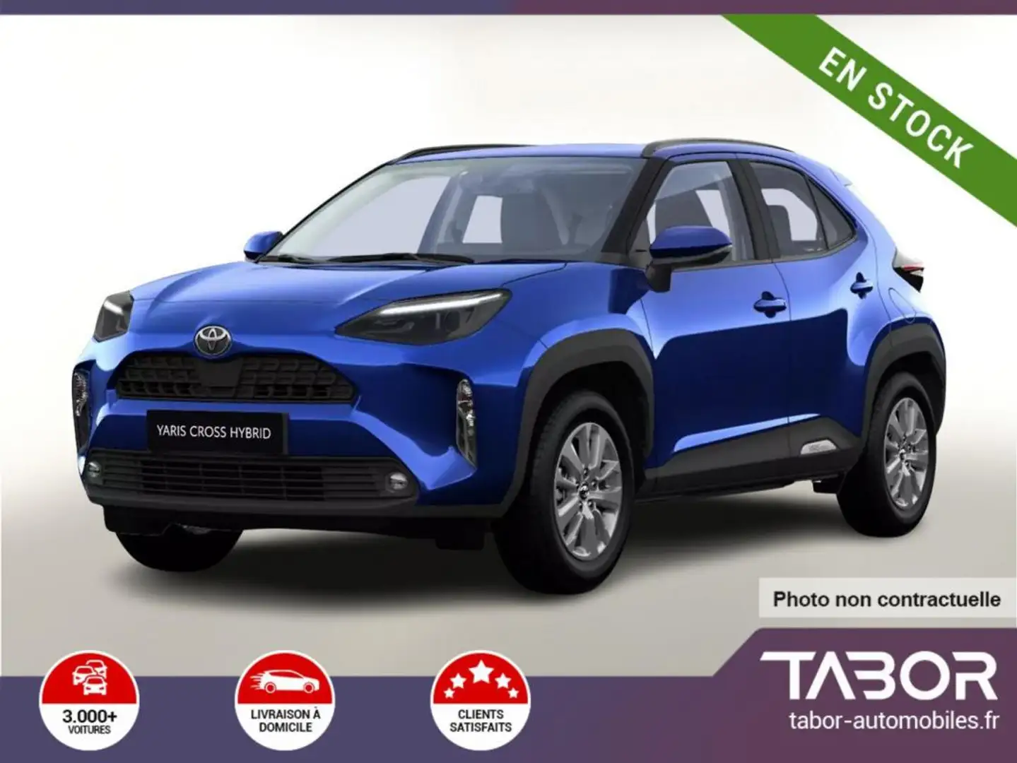 Toyota Yaris Cross 1.5 HEV 116 CVT cam SHZ ACC Bleu - 1