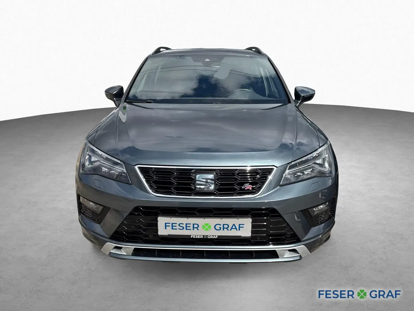 SEAT Ateca FR 2.0 TSI DSG 4DRIVE 19" AHK PANO el.HECK NAVI BE Gris - 2