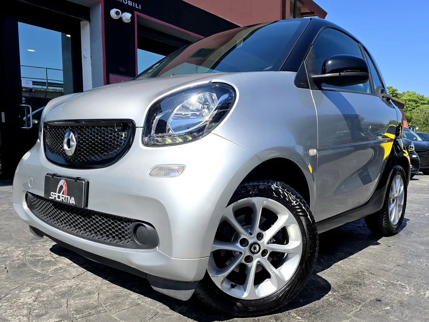 smart forTwo AUTOMATICA TETTO UNIPRO! Argento - 1