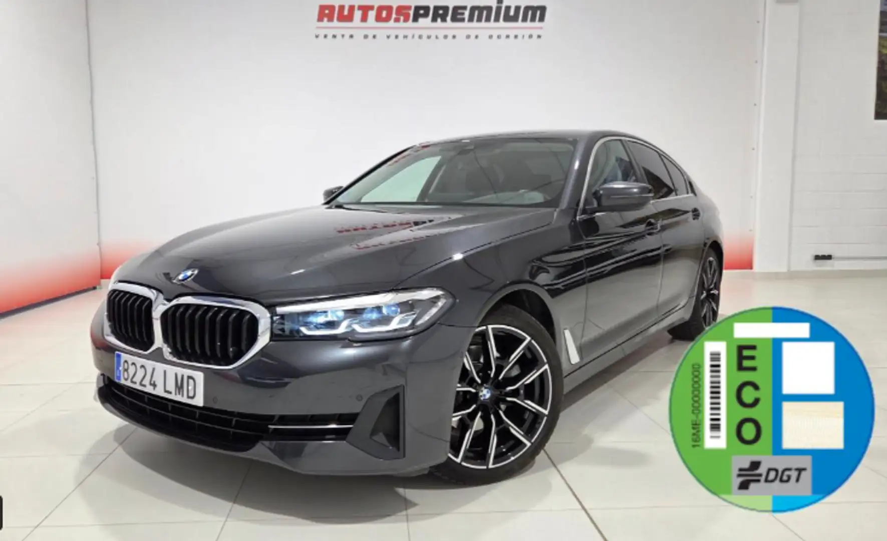 BMW 520 520dA Negro - 1