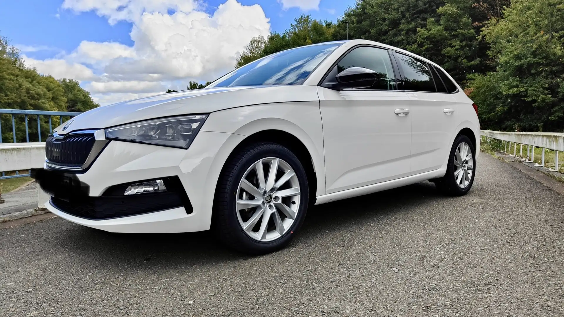Skoda Scala Scala 1.0 TSI Ambition Blanc - 1