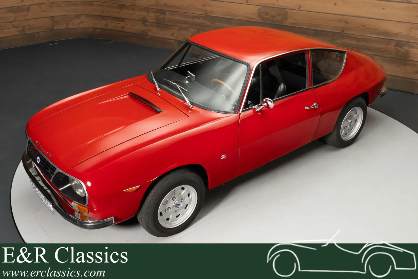 Lancia Fulvia Sport Zagato | Gereviseerde motor | 1972 Rood - 1