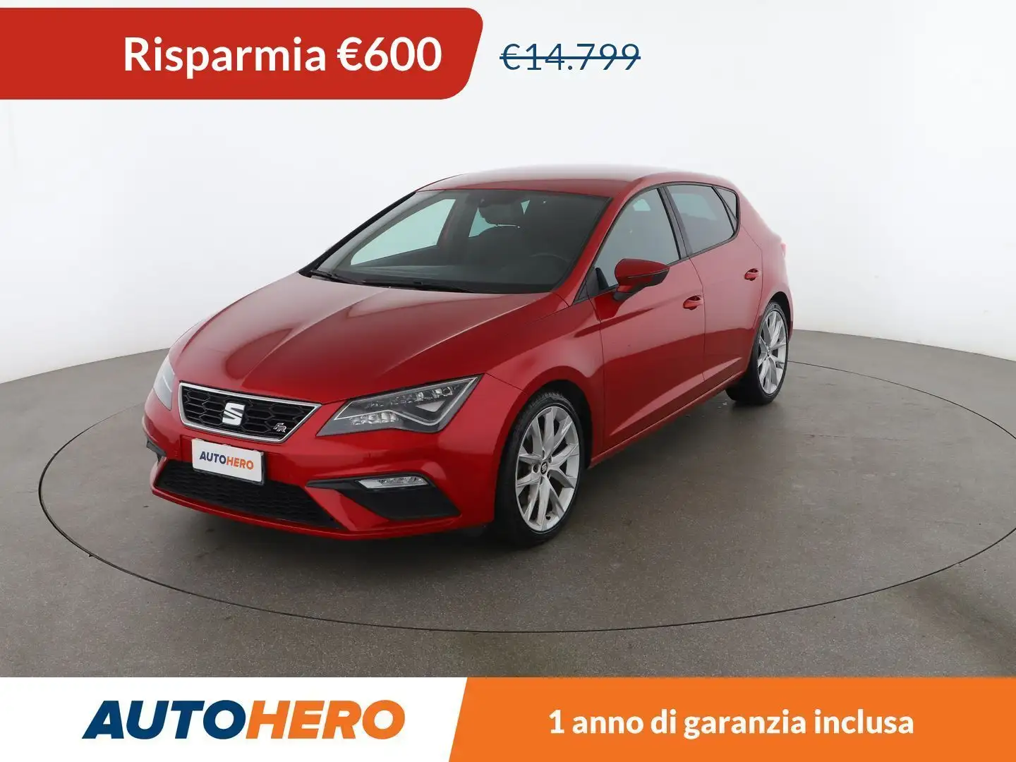 SEAT Leon 2.0 TDI FR 184 CV Rouge - 1