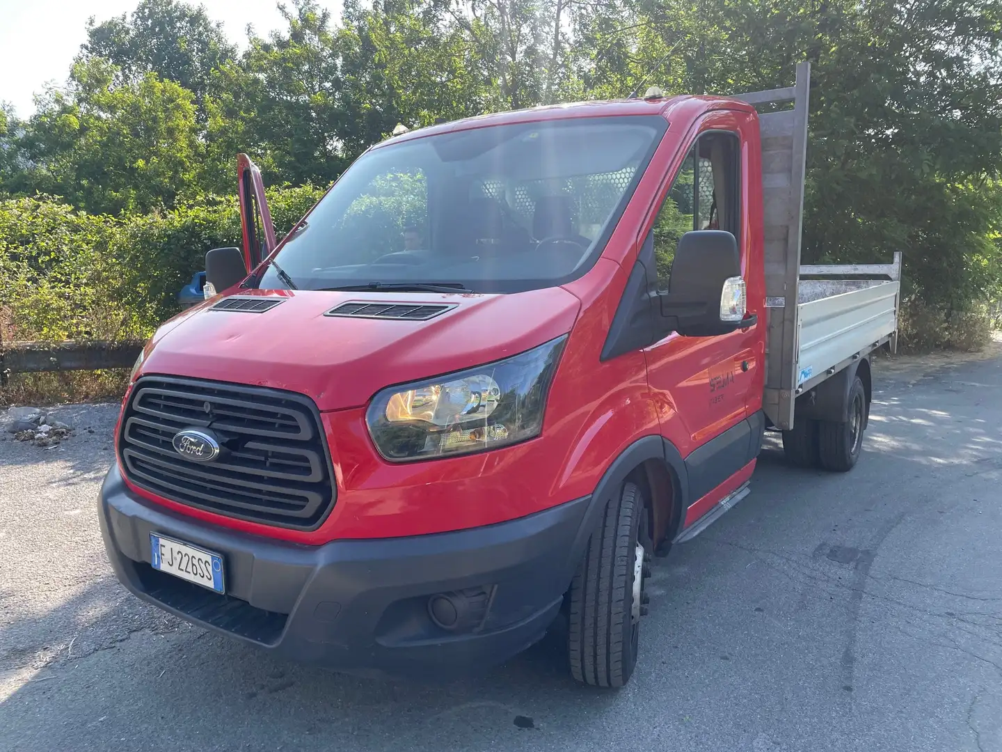 Ford Transit pianale Rosso - 1