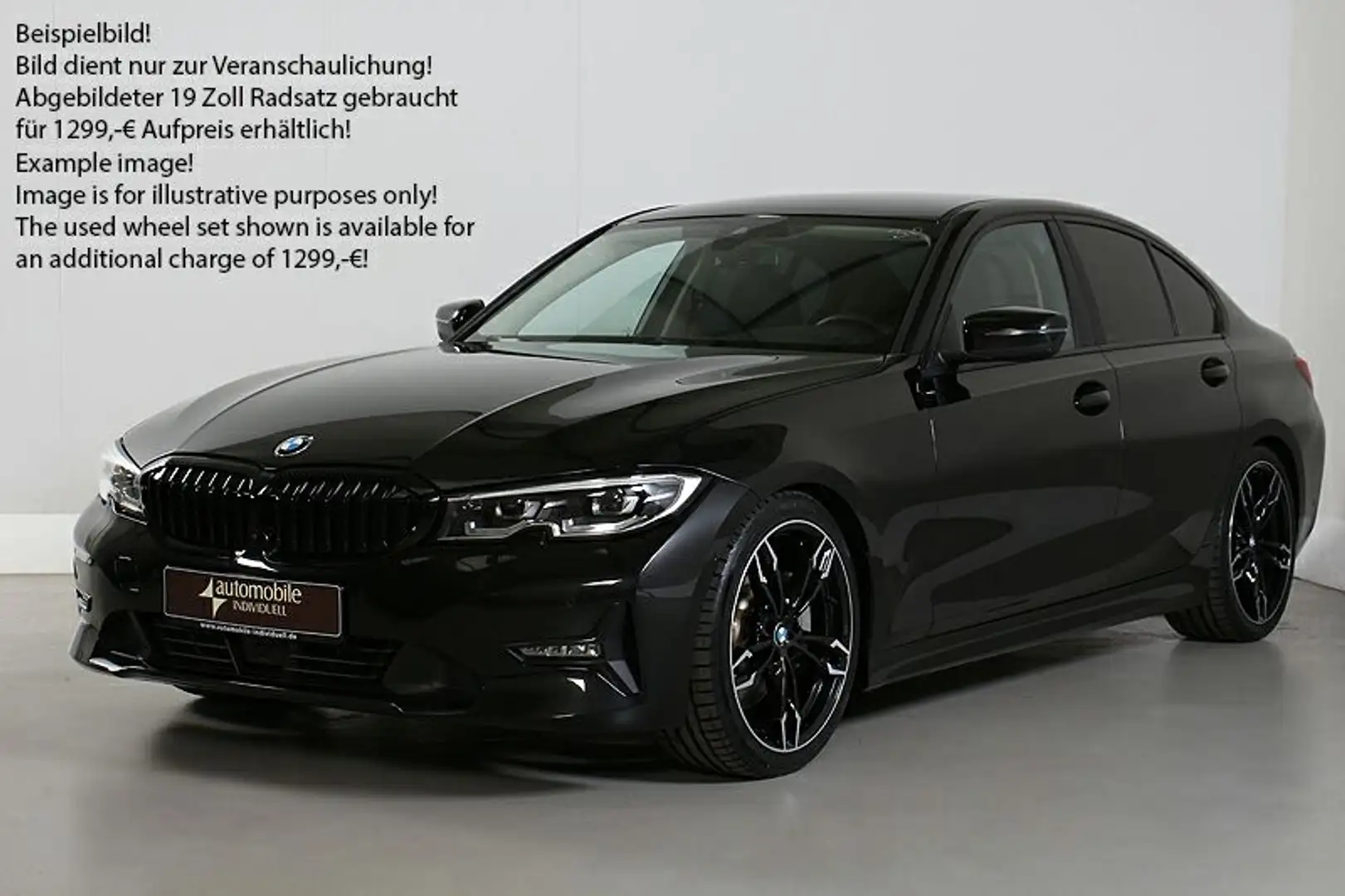 BMW 320 d A M Sport LED Leder ACC LiveCockpit DAB Nero - 1