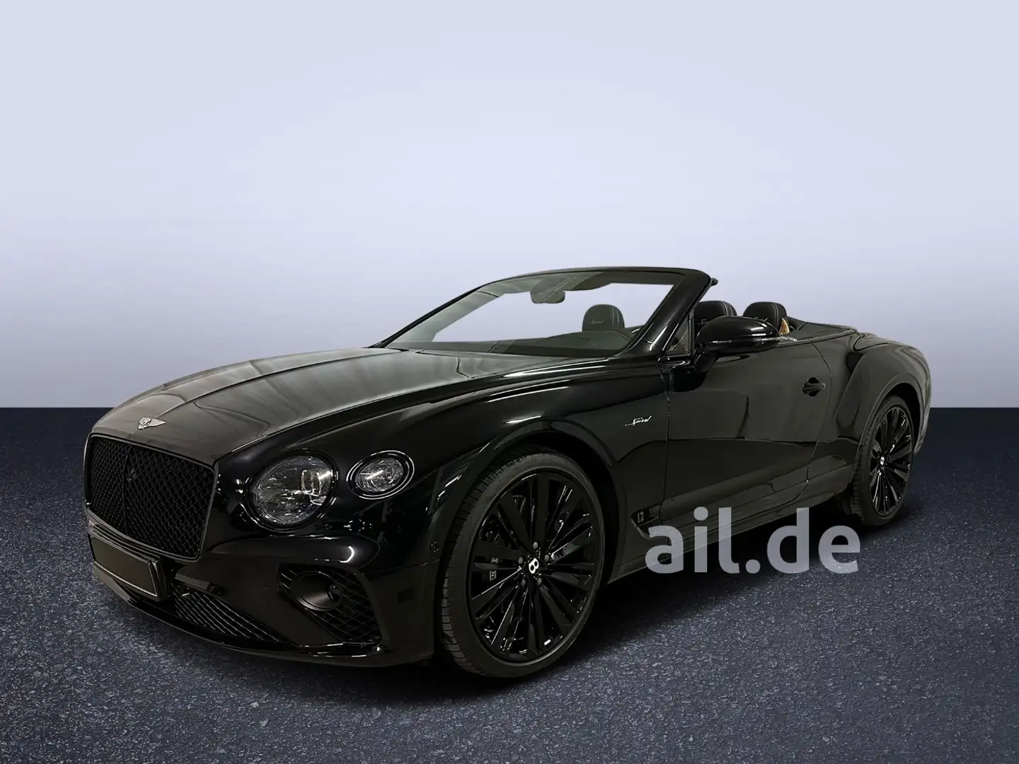 Bentley Continental GTC W12 Speed Blackline HUD MATRIX Чорний - 1