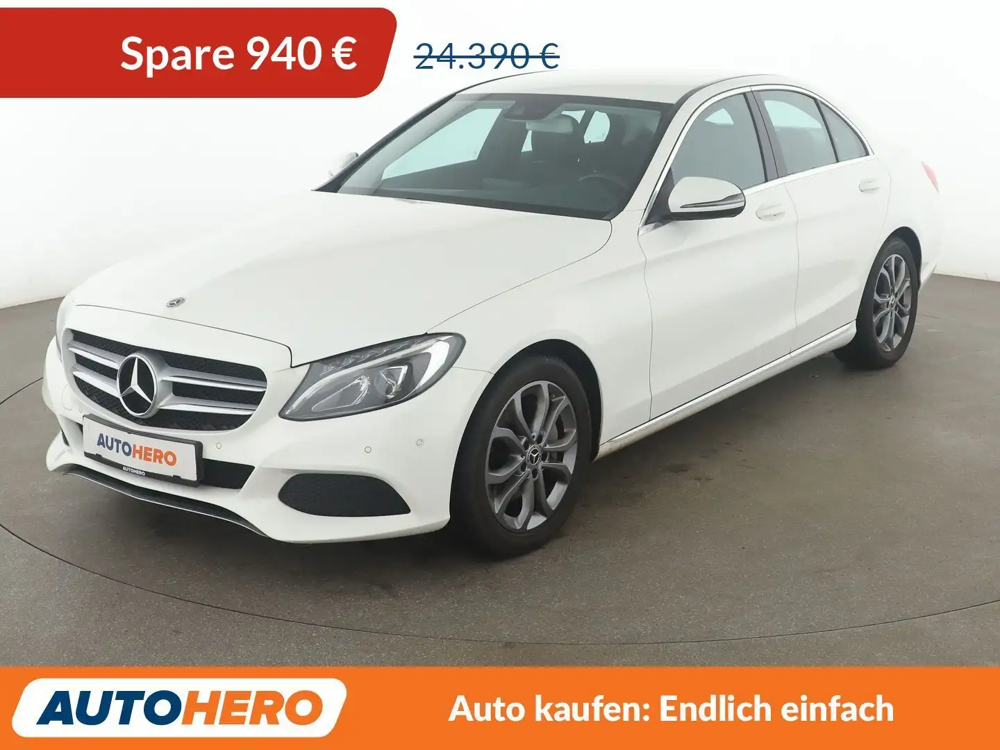 Mercedes-Benz C 250 C 250 Avantgarde Aut.*NAVI*TEMPO*LED*PDC*SHZ* Weiß - 1