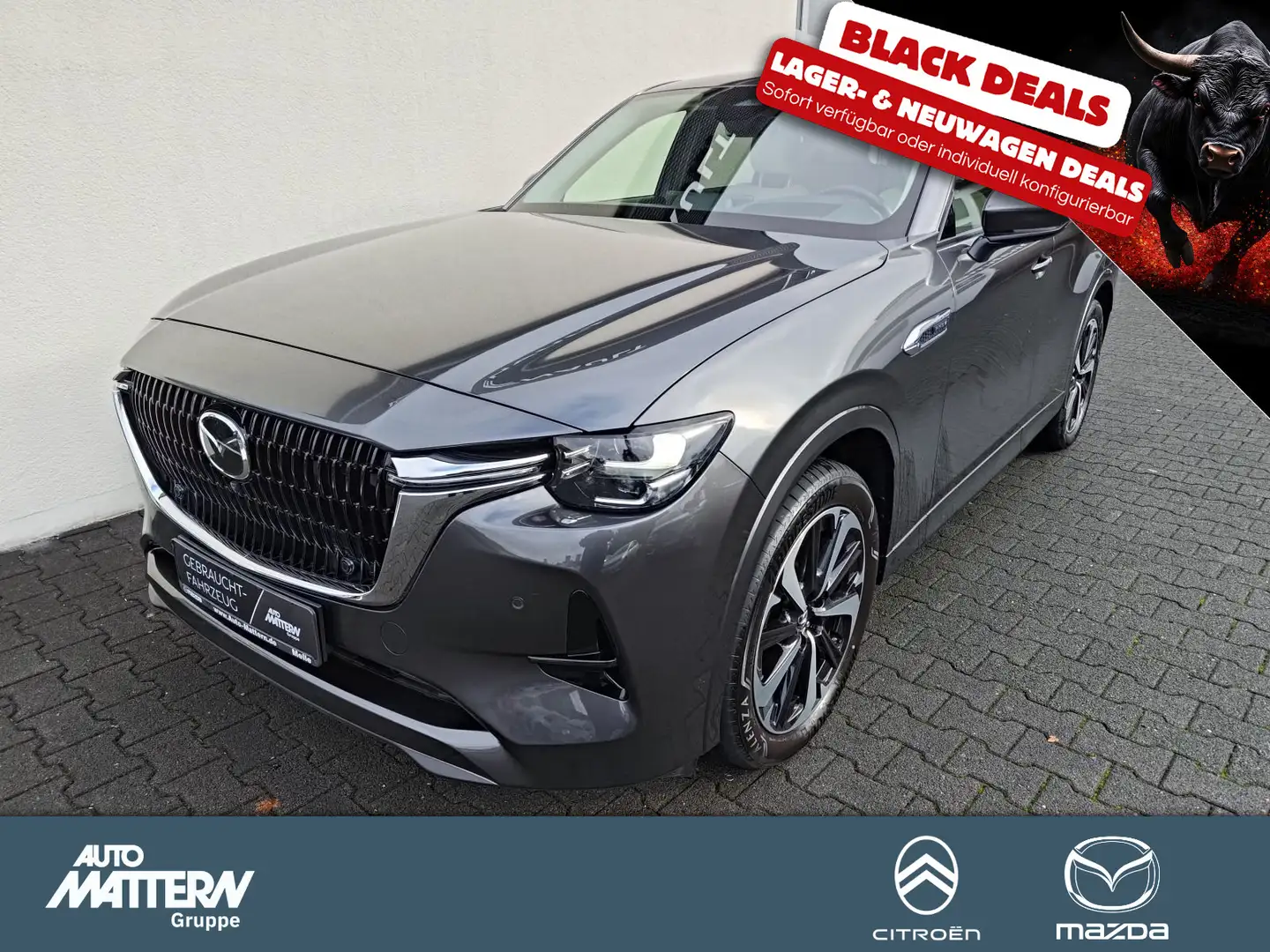 Mazda CX-60 Klimaaut.|ACC|Kamera|PDC|NAVI|LED|Pano|AHK Gris - 1