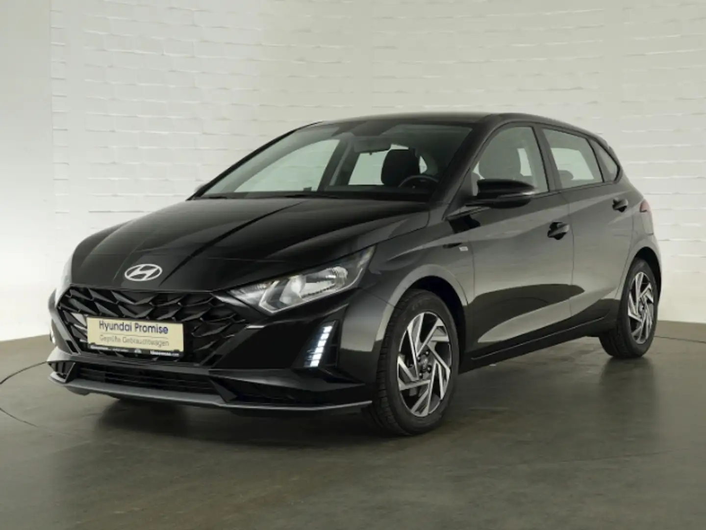Hyundai i20 FACELIFT T-GDI TREND 48V+NAVI+RÜCKFAHRKAMERA+SITZ- Schwarz - 2