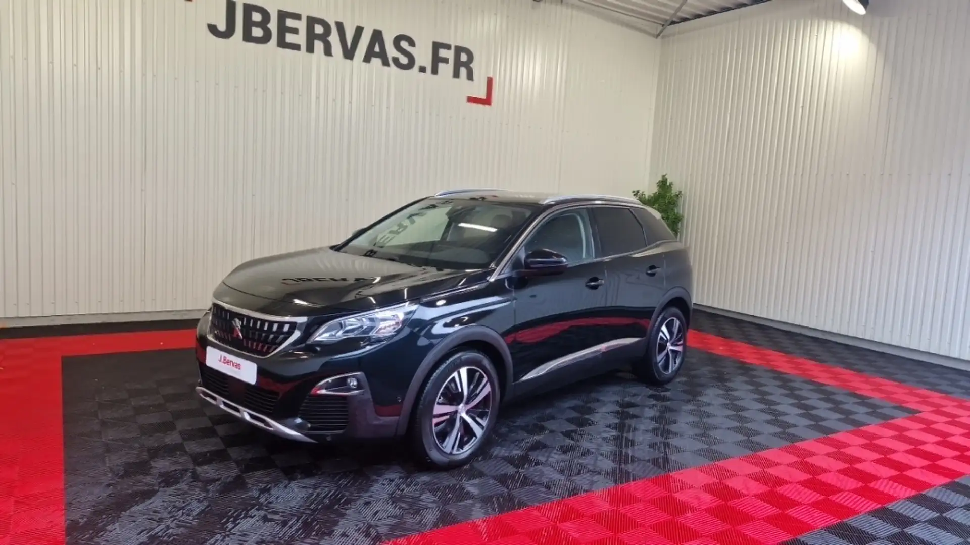 Peugeot 3008 BLUEHDI 130CH SS EAT8 ALLURE Noir - 1