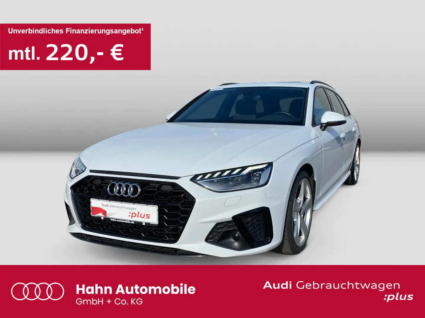 Audi A4 40TDI S-Line S-Trc B&O Matrix Pano Blanc - 1