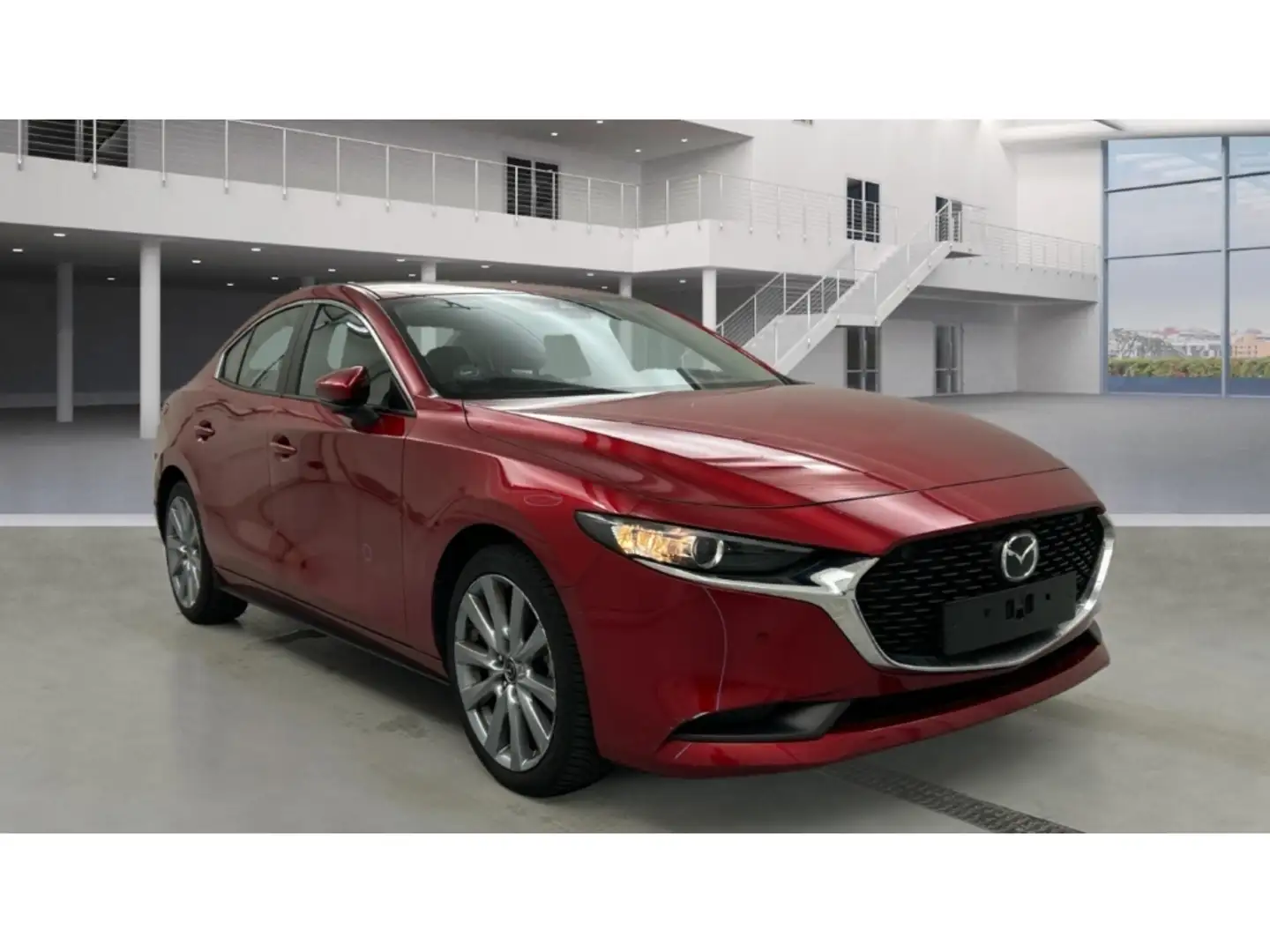Mazda 3 Exclusive-Line SKYACTIV-G 2.0 MHEV HUD LED Navi Roşu - 2