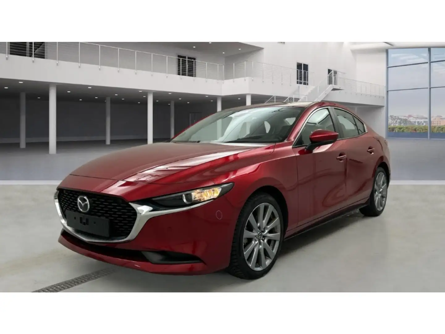 Mazda 3 Exclusive-Line SKYACTIV-G 2.0 MHEV HUD LED Navi Roşu - 1