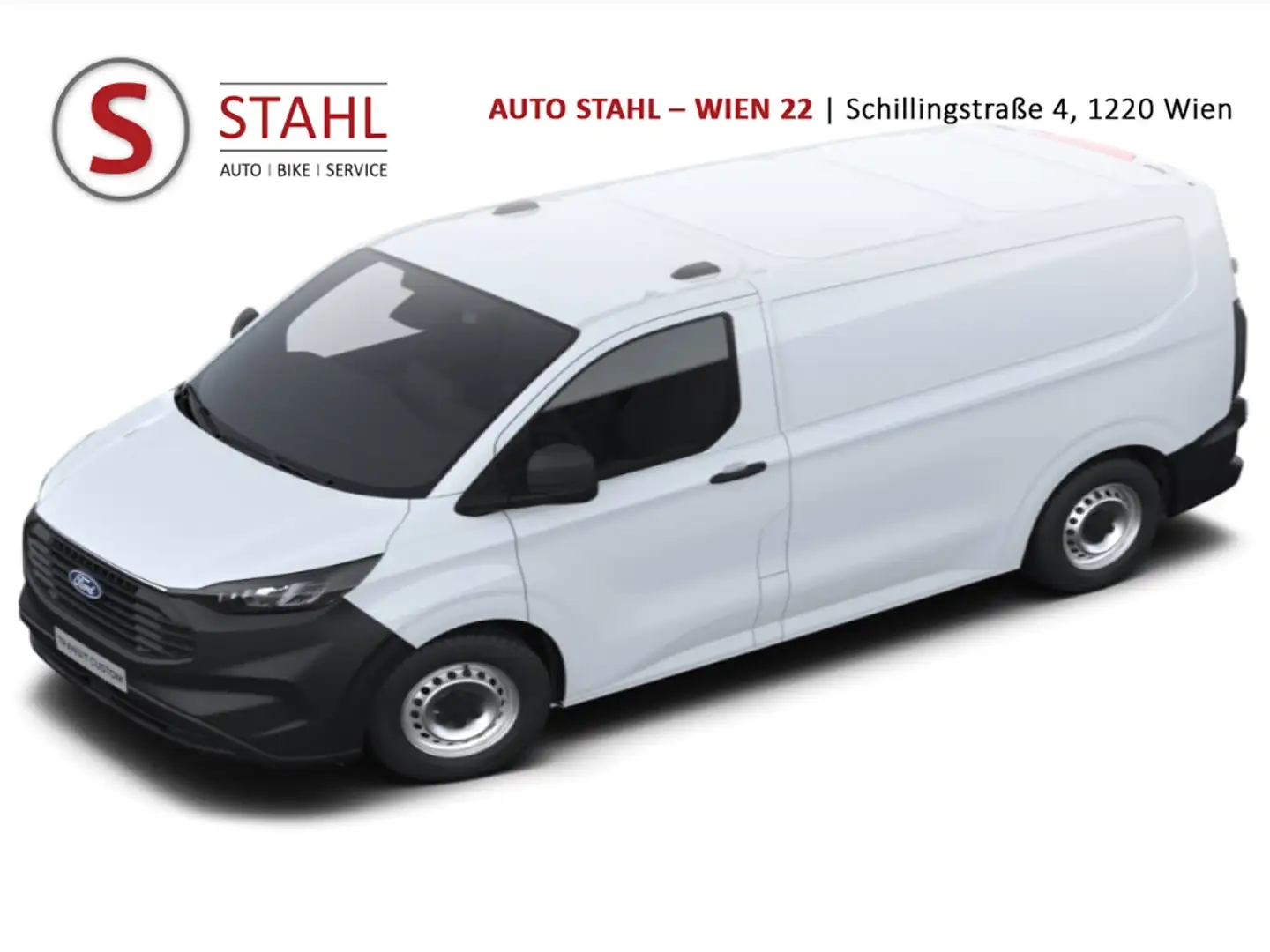 Ford Transit Custom Kasten 2,0 EcoBlue L1H1 280 Basis Weiß - 1