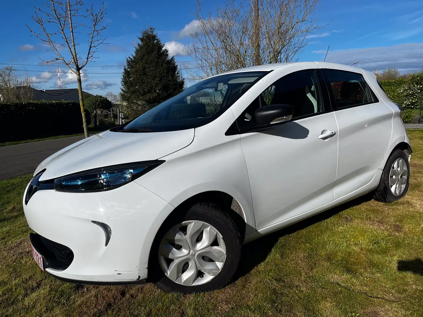 Renault ZOE ZOE (mit Batterie) 41 kwh Life Blanc - 1