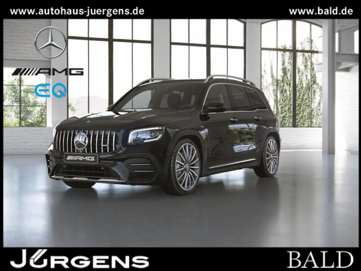 Mercedes-Benz GLB 35 AMG 4M MLB/360/Pano/Leder/Totw/Sound/Memo Black - 1