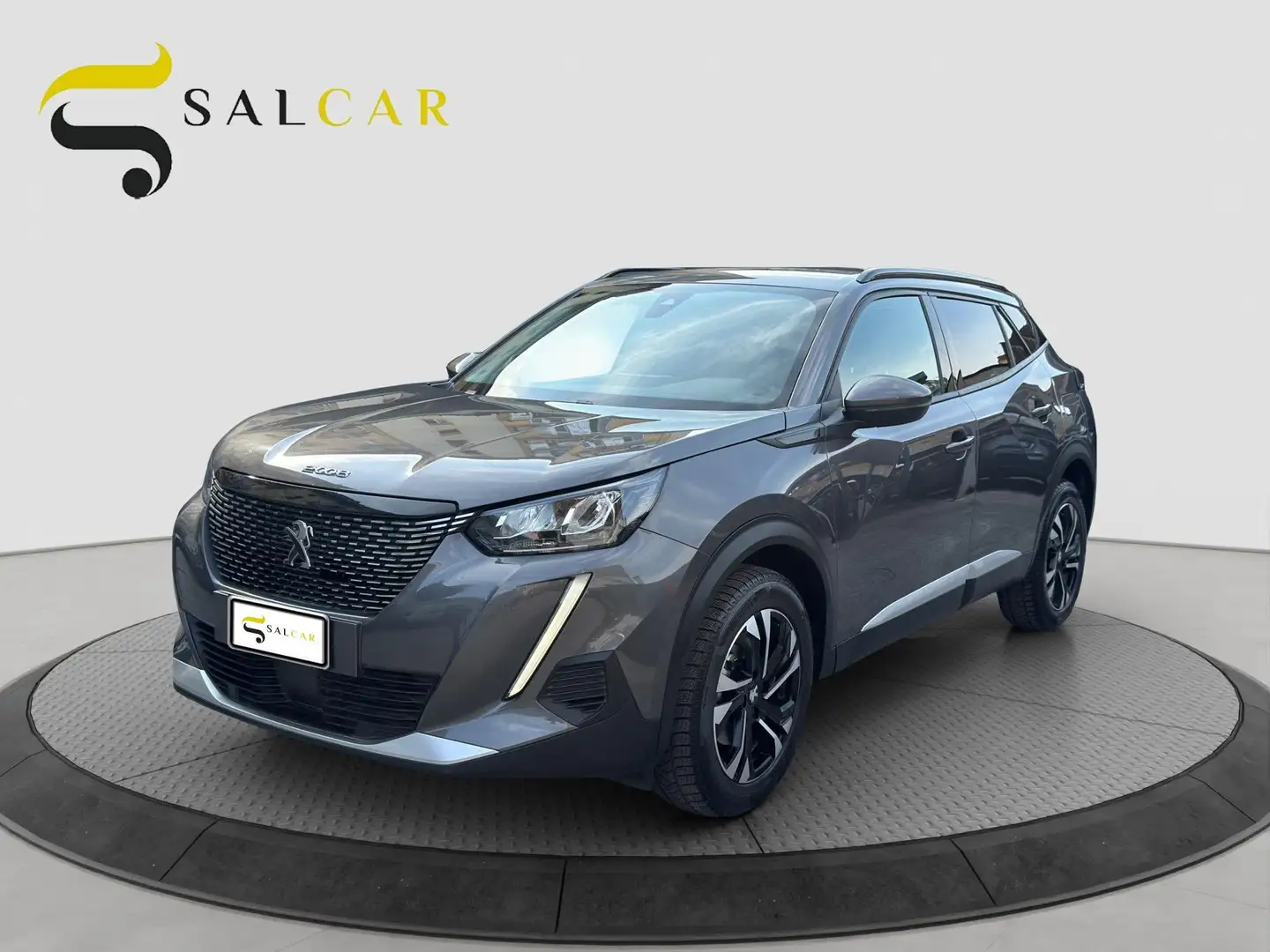 Peugeot 2008 1.5 130cv bluehdi Allure Pack 2021 Grigio - 1
