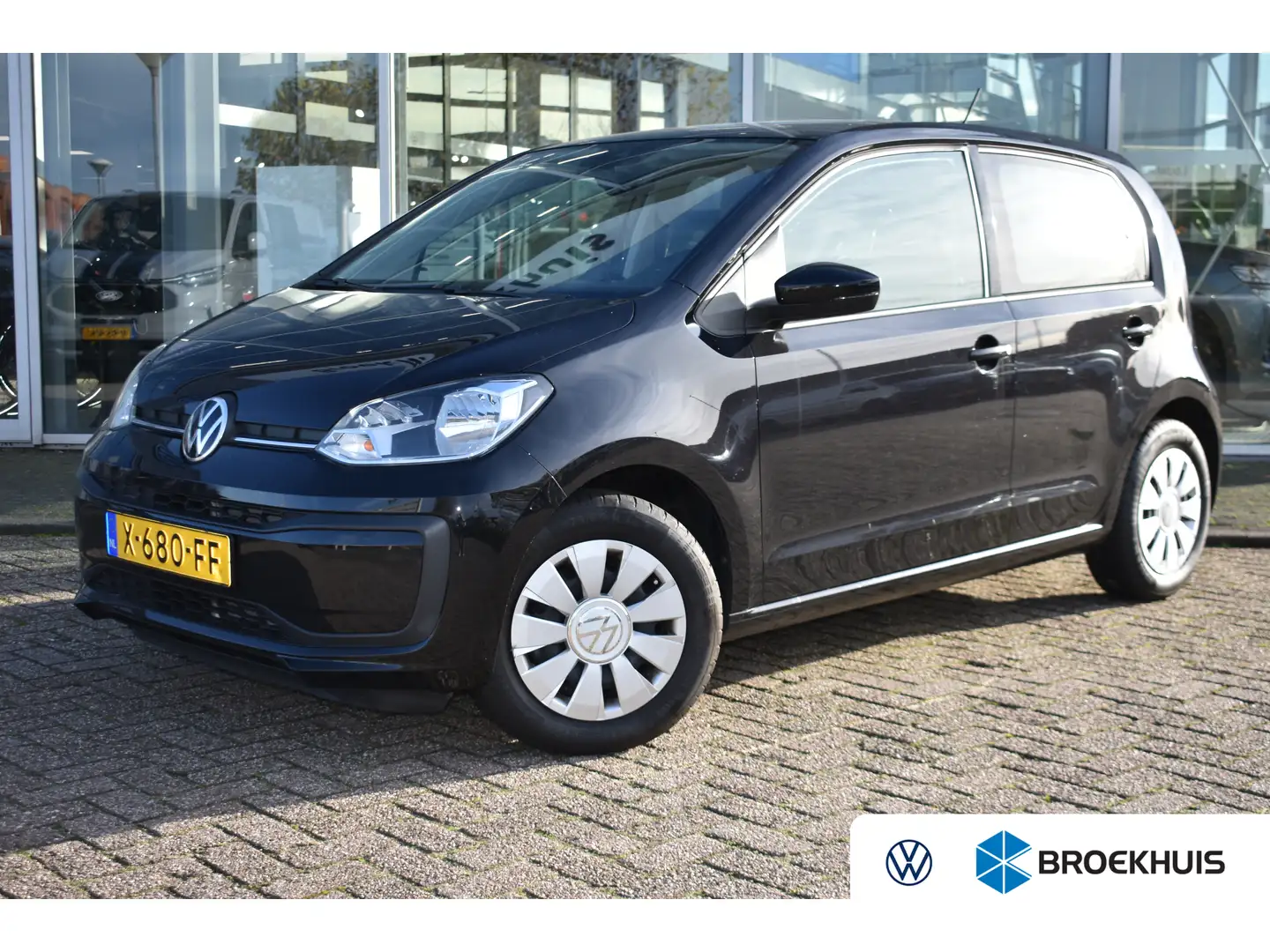Volkswagen up! 1.0 MPI 65PK | CRUISE CONTROL | CAMERA ACHTER | D Noir - 1