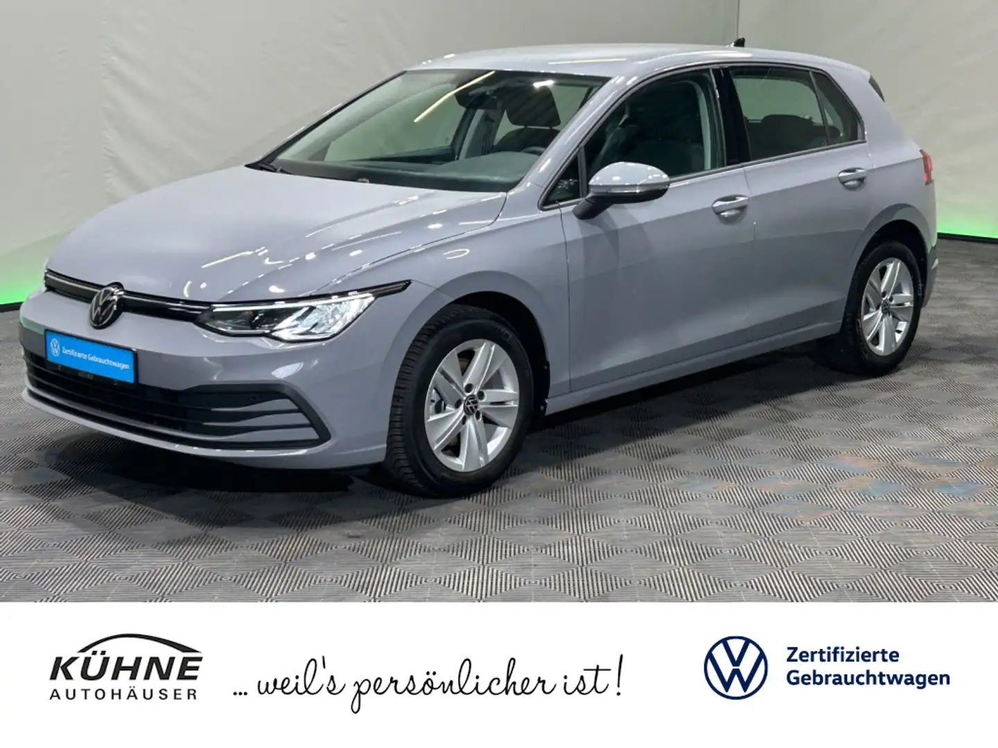 Volkswagen Golf Life 1.0 TSI | LED ACC NAVI PDC SITZHZ DAB Grijs - 1