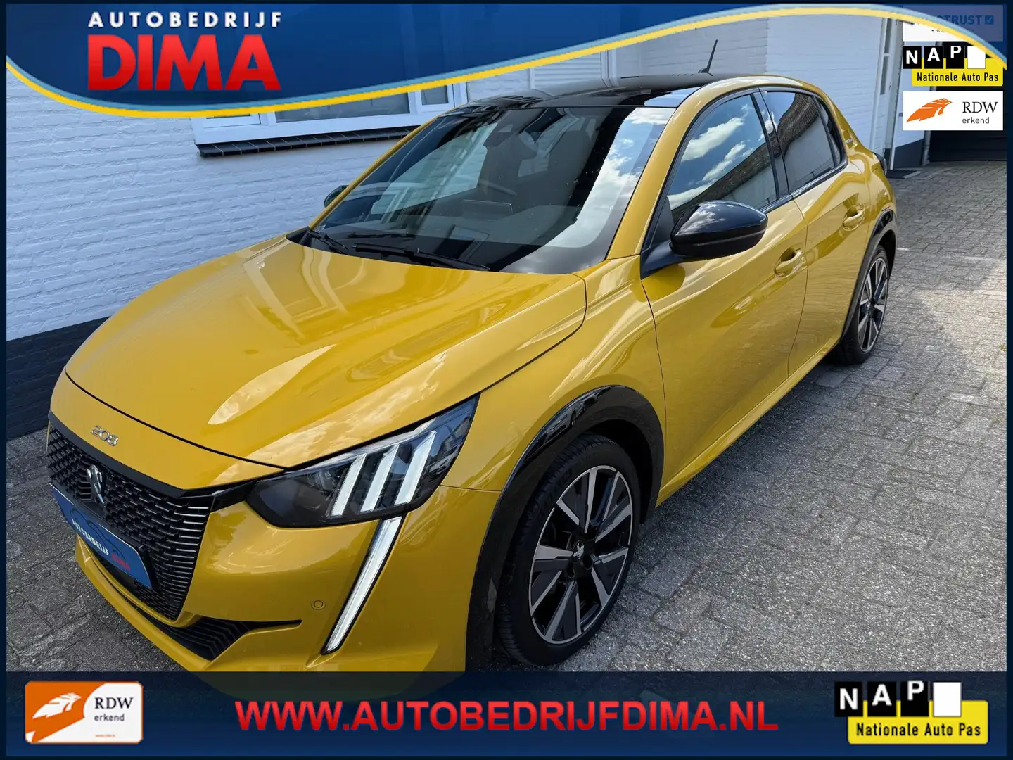 Peugeot 208 1.2 PureTech GT-Line/ Pano/ Navi/ Camera/ LED/ Sto Geel - 1