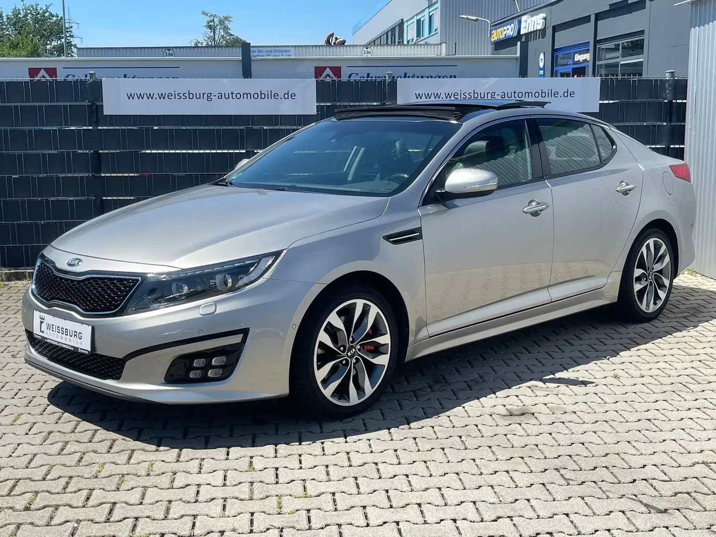 Kia Optima Spirit PANO|LED|SITZKÜHL|RFK|LENKHZG|MFL Срібний - 1