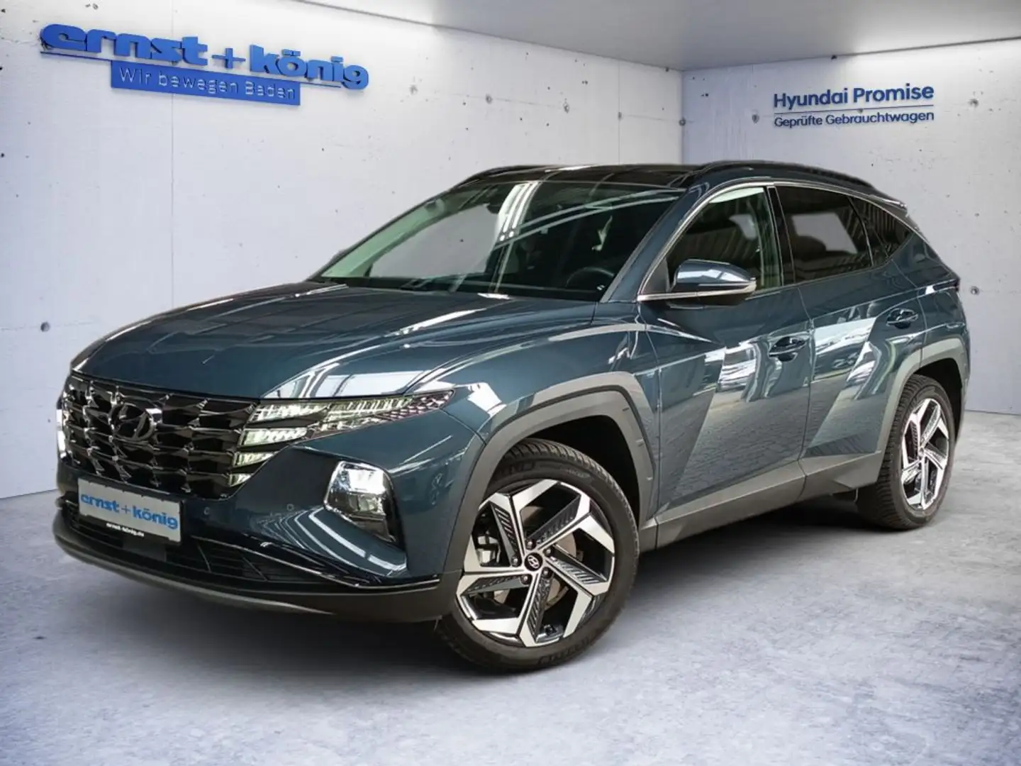 Hyundai TUCSON 1.6 T-GDi Plug-in-Hybrid 4WD Trend *ACC* Blau - 1