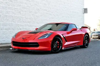 Red 2019 Chevrolet Corvette Coupe Rear-Wheel Drive Automatic