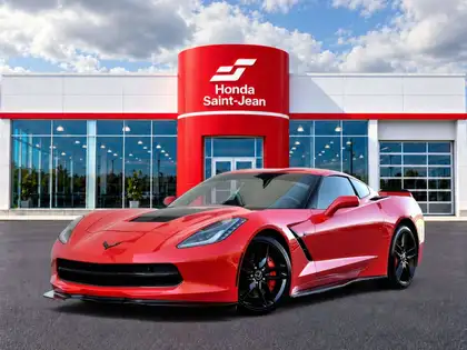 Red 2019 Chevrolet Corvette Coupe Rear-Wheel Drive Automatic