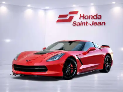 Red 2019 Chevrolet Corvette Coupe Rear-Wheel Drive Automatic