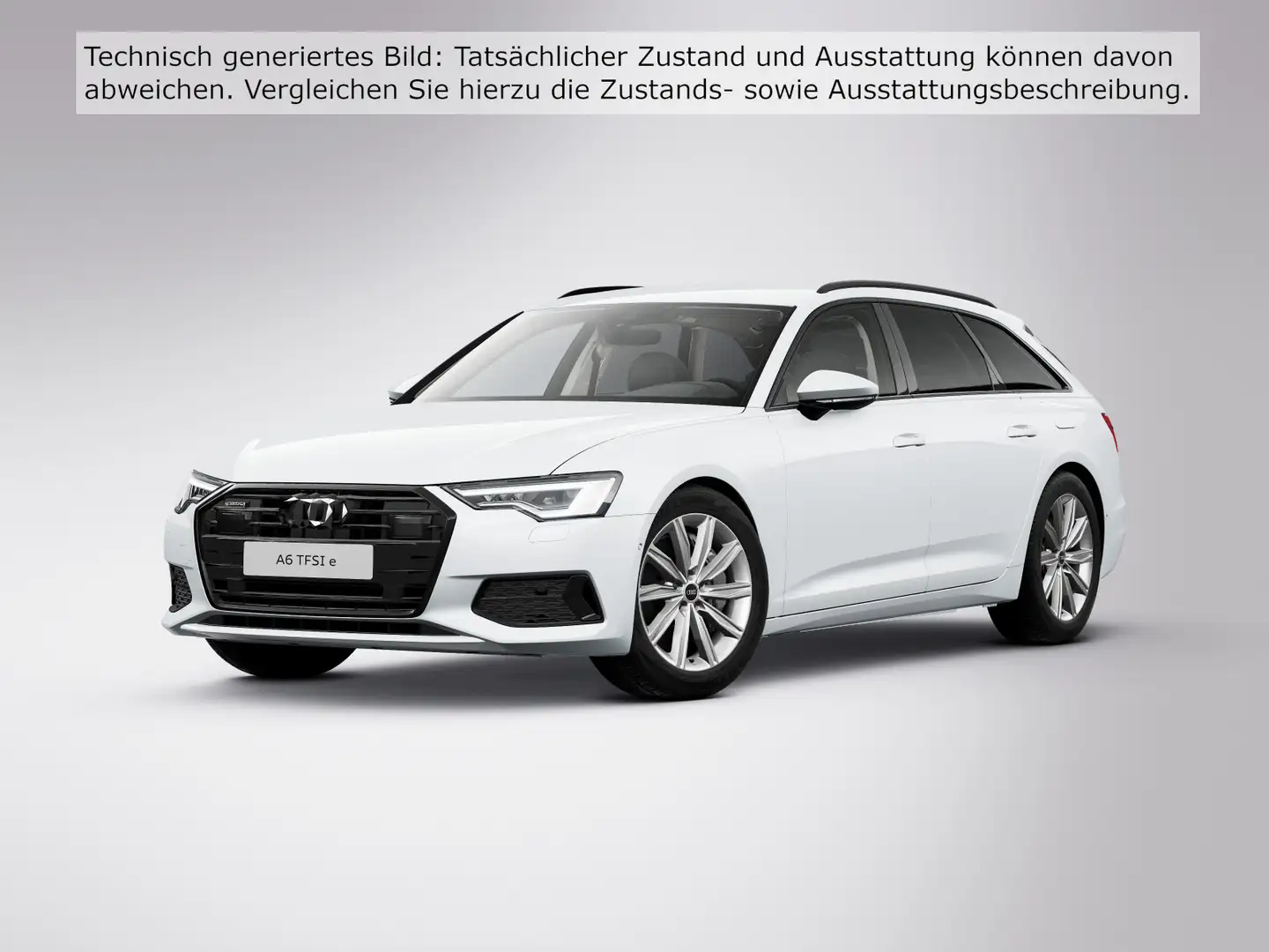 Audi A6 TFSI e Sport Weiß - 2
