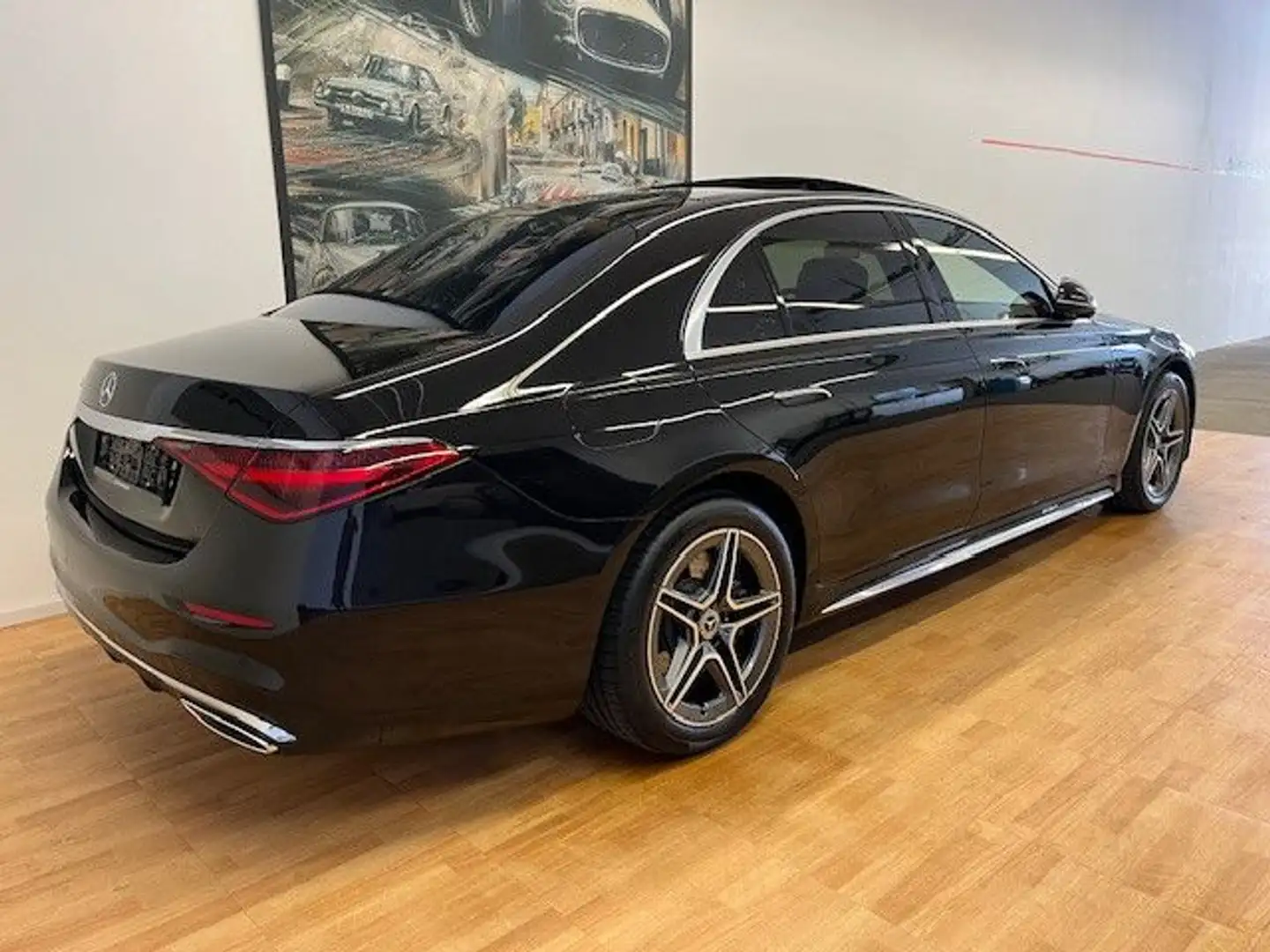 Mercedes-Benz S 580 e lang long AMG-Line Sound Pano Chauffeur Noir - 2
