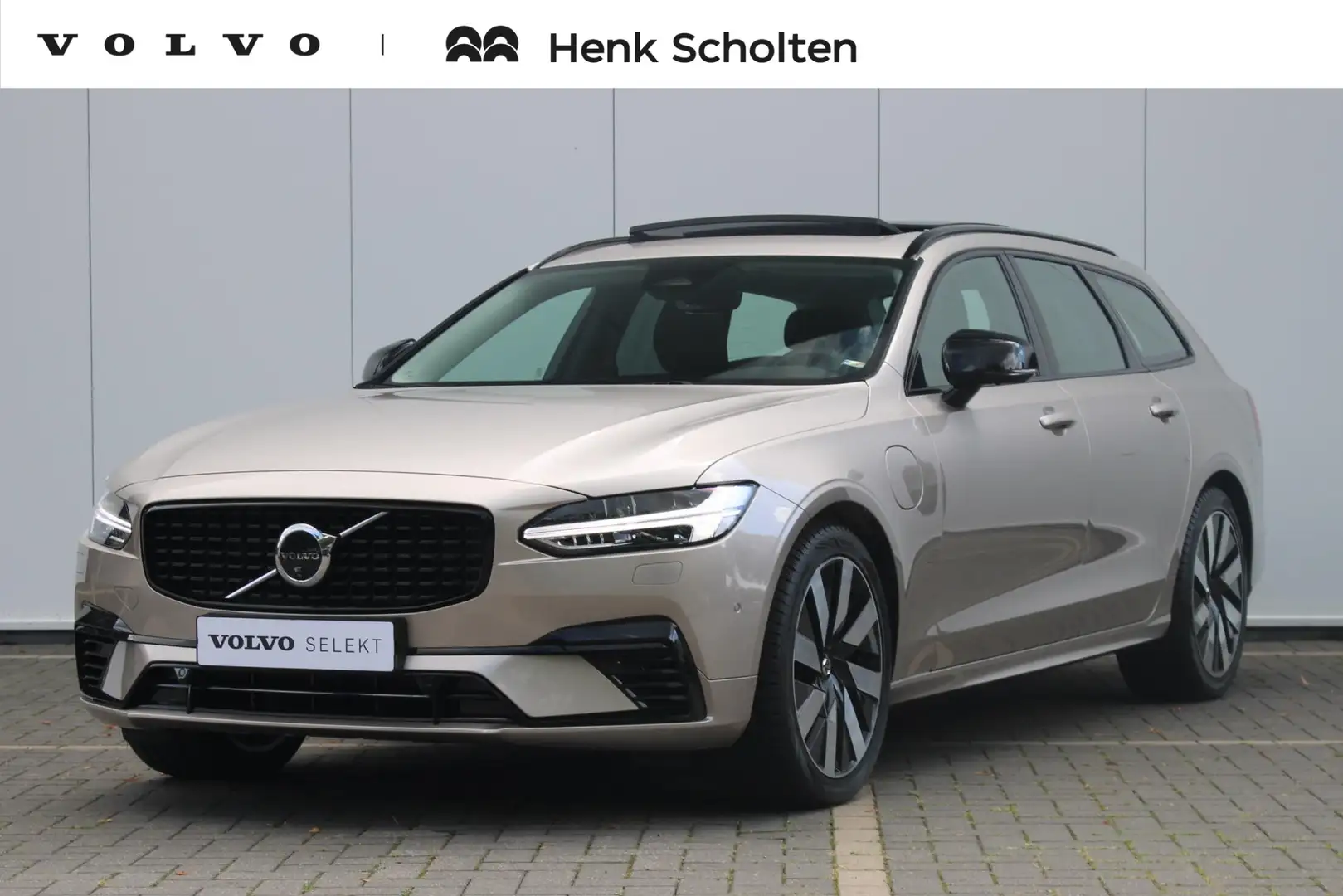 Volvo V90 T6 350PK AWD Ultra Dark | Adaptieve Cruise Control Gris - 1